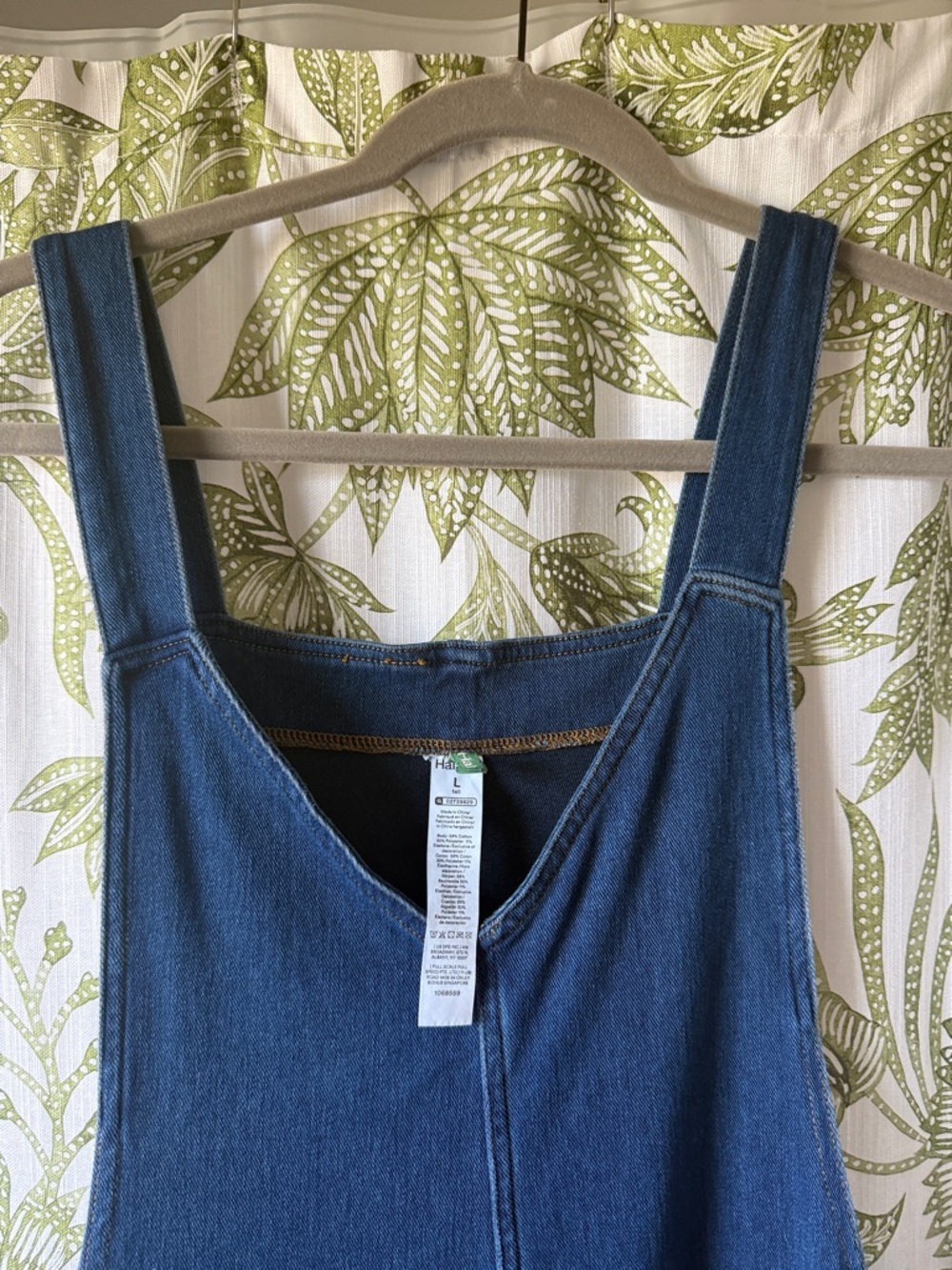 NWOT Halara Women'sBlue Denim Overalls - Picture 6 of 7